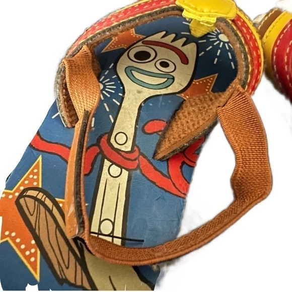 Toddler Toy Story Flip-Flops With Heel Strap Size 5.5 - Picture 4 of 4